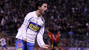 Pablo Calandria y la rotación en U. Católica: 