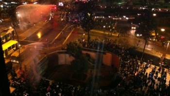 Aprobación de HidroAysén generó protestas en todo el país