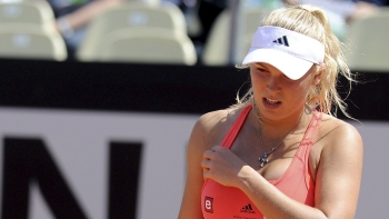 Wozniacki eliminó en estrecho partido a Jankovic en cuartos de final en Roma