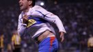 Fernando Meneses anotó la primera cifra de U. Católica frente a Peñarol