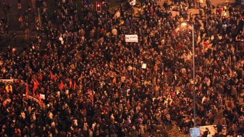 Más de 40 mil personas marcharon por Santiago en rechazo a HidroAysén