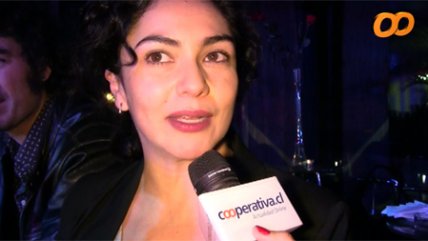   Tamara Acosta tres veces ganadora del Altazor a mejor actriz con 