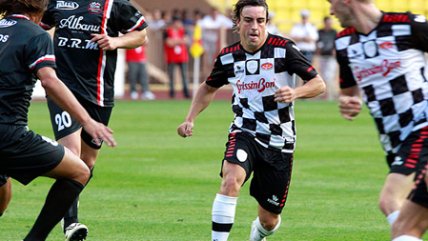 Alonso y Massa jugaron fútbol con el príncipe Alberto de Mónaco