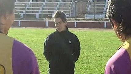   Rocío Yáñez, la entrenadora de San Antonio Unido en Tercera División 