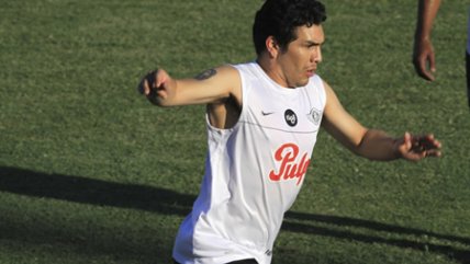 Salvador Cabañas entrena con la selección paraguaya