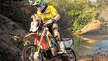 Daniel Gouet escaló una posición en la tabla general del Rally dos Sertoes