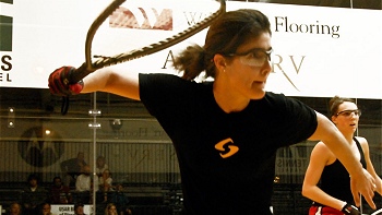 Angela Grisar y Carla Muñoz ganaron primera fecha del Tour Profesional de rácquetbol en Texas