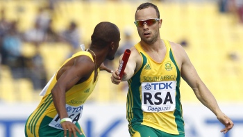   Oscar Pistorius ganó histórica medalla en 4x400 metros sin correr la final 