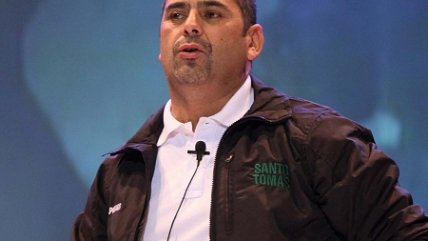 Minero Mario Sepúlveda visitó TVN para ponerse 