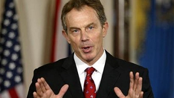   Tony Blair apoya un cambio de régimen de Irán y Siria 