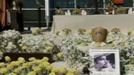   La multitudinaria despedida de Felipe Camiroaga 