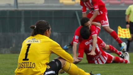 Lucas Simón inauguró el marcador para Unión La Calera ante Colo Colo
