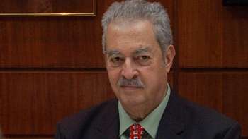 José Miguel Varas fue sepultado en el cementerio Parque del Recuerdo