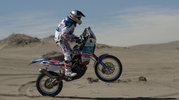 Francisco López remató cuarto en la quinta etapa de Los Faraones