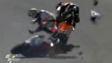 Marc Márquez partirá en el último lugar en el GP de Australia