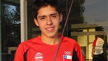Esteban Bustos logró medalla y la clasificación a Londres 2012 en pentatlón moderno