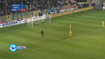 Arquero rumano se negó a tapar penal en protesta contra el árbitro