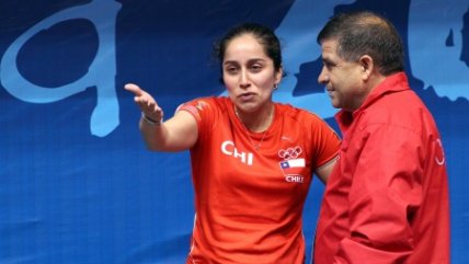   Paulina Vega lamentó su eliminación en el tenis de mesa: 