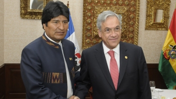   Morales celebró intervención de Piñera en Cumbre: Le damos la bienvenida a los países del ALBA 