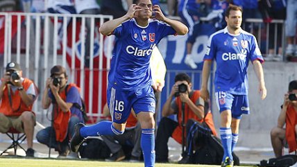 Francisco Castro amplió las cifras para los azules ante Huachipato