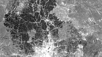 Así se ven las inundaciones de Tailandia fotografiadas desde el espacio