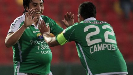 Daniel González abrió la cuenta para Audax Italiano ante Unión Española en Santa Laura