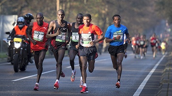 Haile Gebreselassie se impuso por cuarta vez en las 