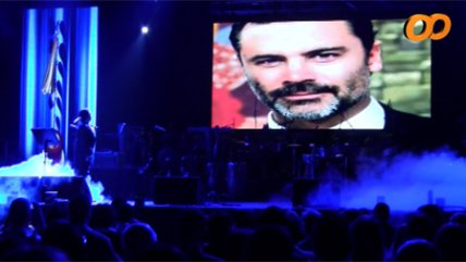   Camiroaga fue homenajeado en la gala del Copihue 2011 