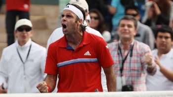 Fernando González sucumbió ante Gael Monfils y se despidió de la Copa Argentina