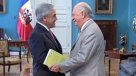 Así fue la recepción a Ricardo Lagos en La Moneda