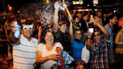 El Año Nuevo en la Torre Entel