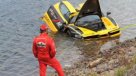 El chapuzón de un Ferrari de 1.5 millones de dólares