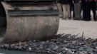 Ejército mexicano destruyó arsenal narco