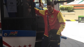 Unión Española se instaló en La Paz para esperar el pleito con Bolívar