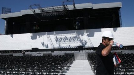Intendencia inspeccionó seguridad para shows de Roger Waters