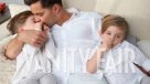 Ricky Martin posó por primera vez con sus hijos