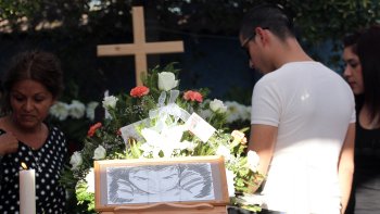 Hermano en velorio de Daniel Zamudio: 