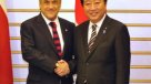 El encuentro entre los presidentes de Chile y Japón