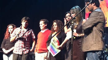 Artistas rindieron homenaje a Daniel Zamudio en el Teatro Caupolicán