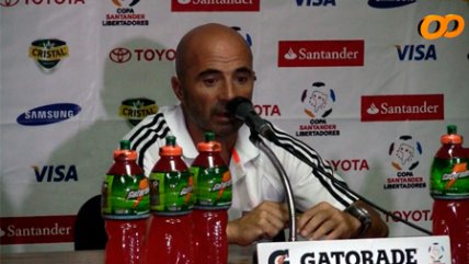 Jorge Sampaoli sostuvo que Deportivo Quito será un rival complicado