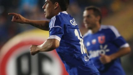 Francisco Castro anotó el tercer tanto de Universidad de Chile ante Antofagasta