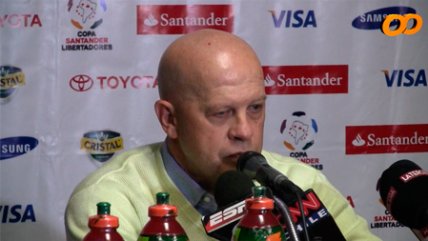 Entrenador de Deportivo Quito reconoció la superioridad de U. de Chile