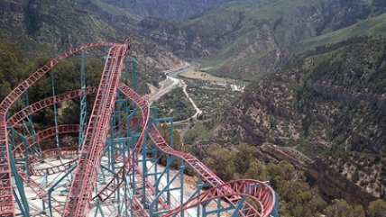   Esta es la montaña rusa más alta del mundo 