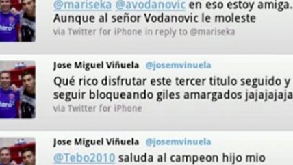 José Miguel Viñuela explicó polémica con Antonio Vodanovic en Twitter
