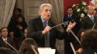 Plácido Domingo visitó el Palacio de La Moneda