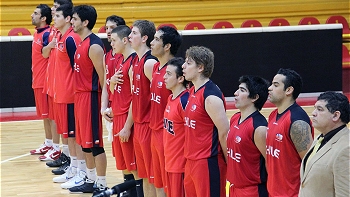 Equipo argentino olímpico venció a Chile en torneo de baloncesto