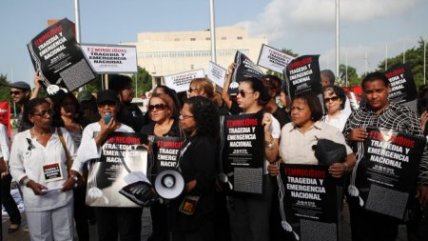   Mujeres contra el femicidio en República Dominicana 