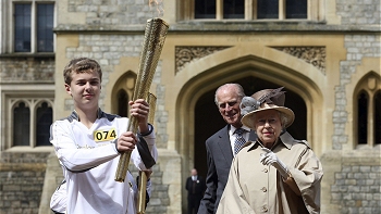 La antorcha recorrerá el Támesis antes de llegar al Estadio Olímpico