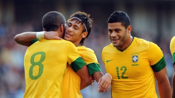 Selección olímpica de Brasil batió a Reino Unido en último amistoso de cara a Londres 2012