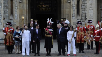 La antorcha olímpica inició desde Greenwich el recorrido por Londres